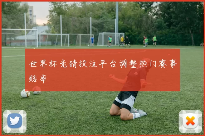 世界杯竞猜投注平台调整热门赛事赔率