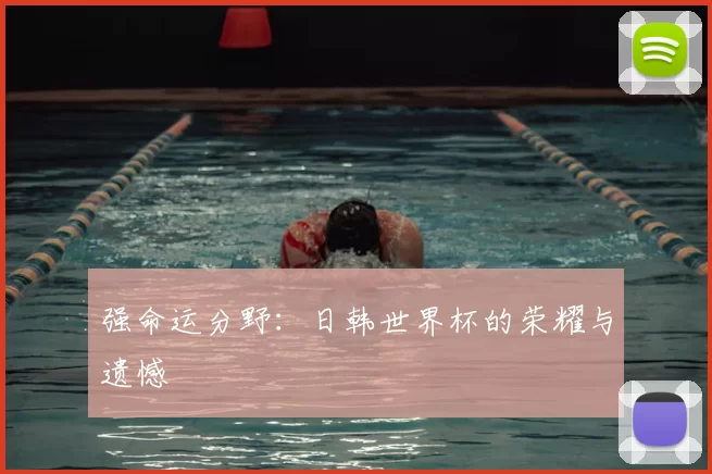 强命运分野:日韩世界杯的荣耀与遗憾